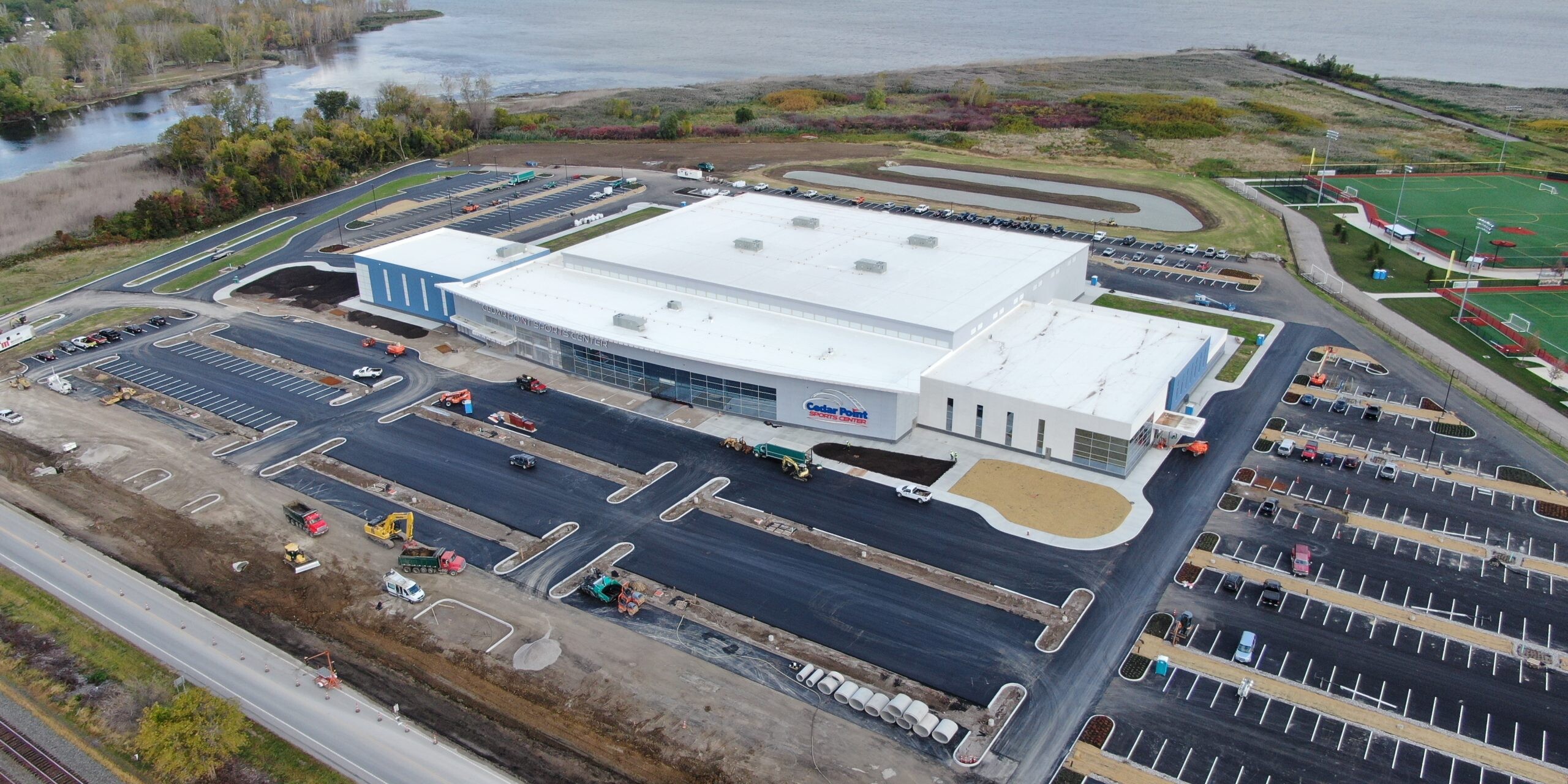 Cedar Point Sports Center Parking Mosser