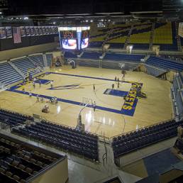 University of Toledo Savage Arena Basketball Interior Mosser