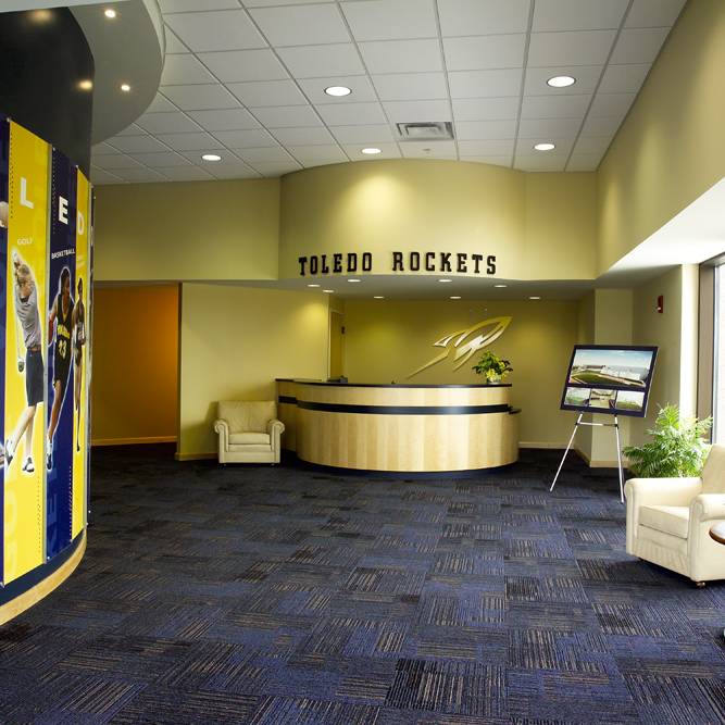 University of Toledo Savage Arena Lobby