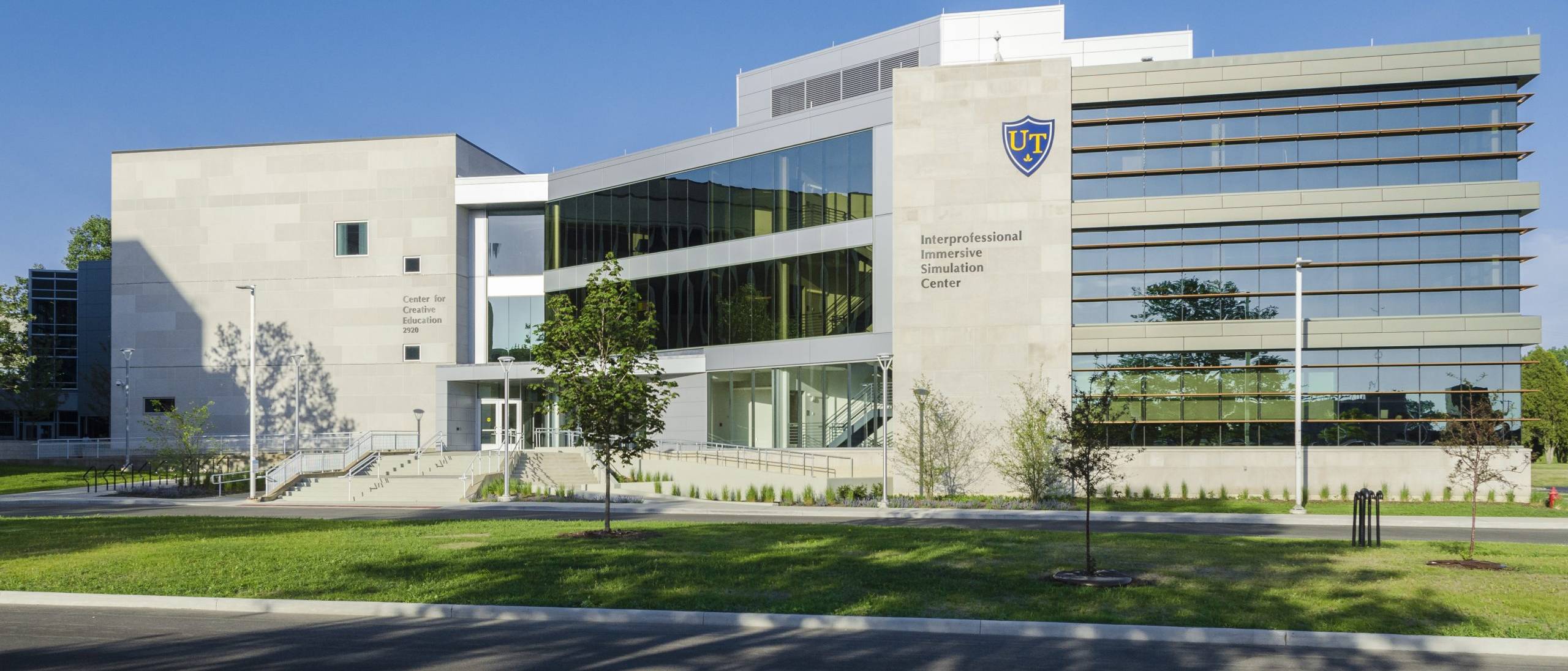 UT Sim Center Exterior Ohio