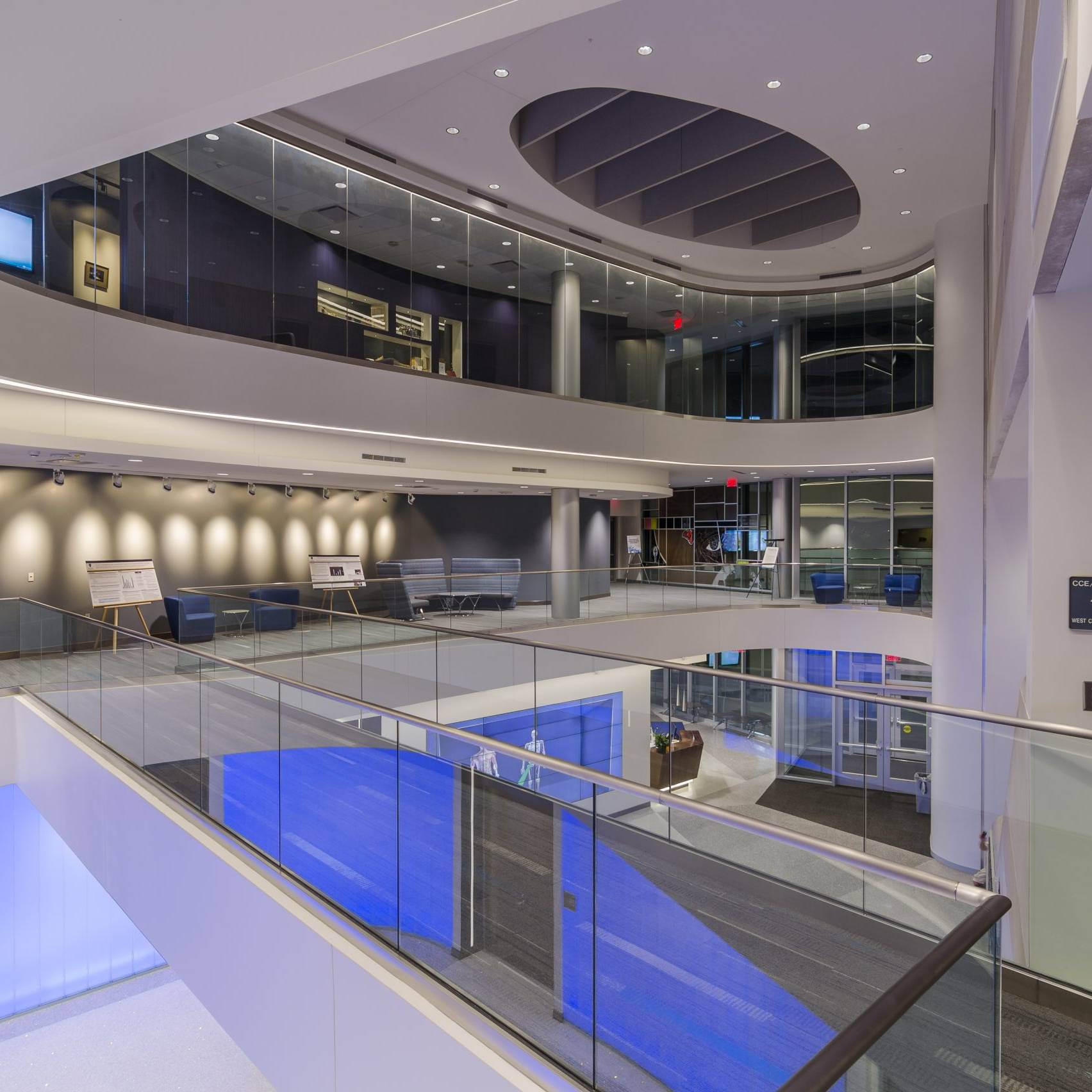 UT Sim Center Lobby