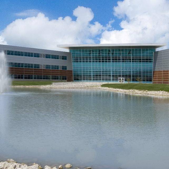 Penta Career Center Exterior Pond