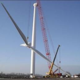 Turbine and Crane Exterior Mosser