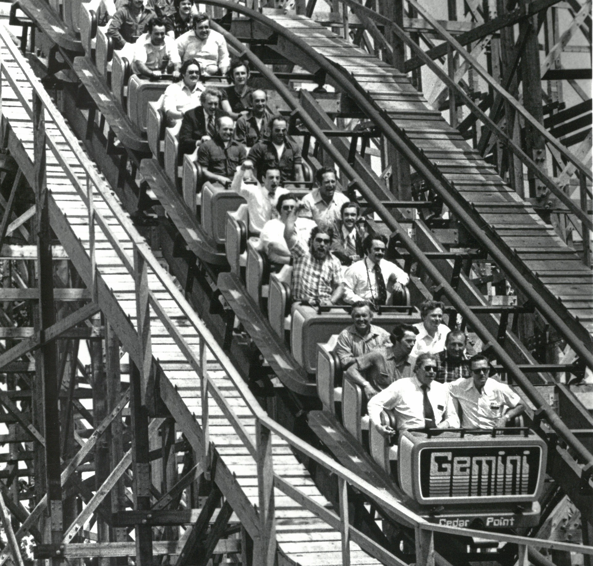 Cedar Point - Gemini Roller Coaster (1978) - Mosser