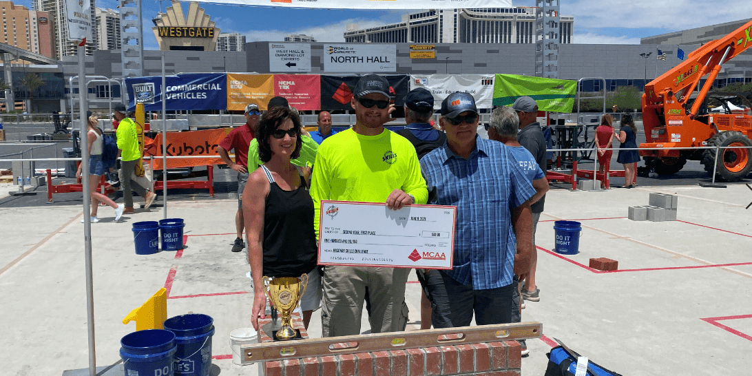 Mosser Apprentice Ryan Clark Wins National Bricklaying Competition
